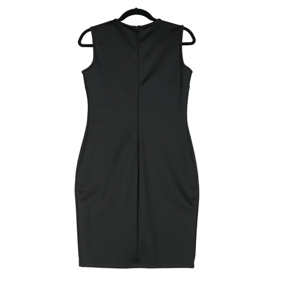 Calvin Klein Dress Womens Size 2 Fitted Pencil Bodycon Stretch Slimming Embossed - Picture 5 of 10